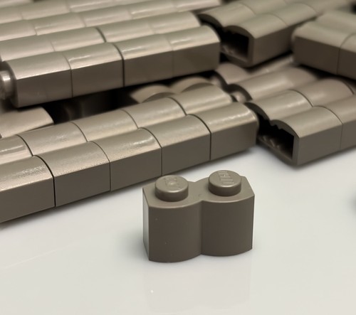 Lego stein 1x2 - 1x2, baumstamm