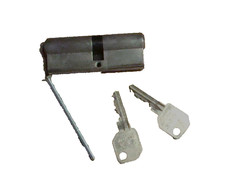 Profilzylinder gleichschließend 2 Schlüssel 45/41 Schließzylinder Zylinderschloß