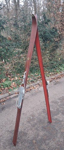 Vintage holz ski antik - holz,