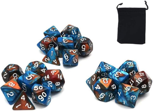 Polyhedral dice set - dice,