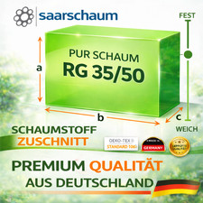 RG 35 Schaumstoffplatte nach