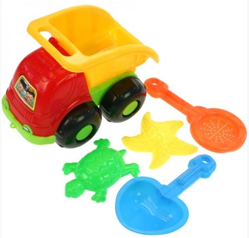 Sandspielset lkw förmchen - +,