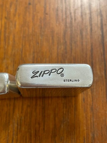 Zippo sterling silber 80er - zippo,