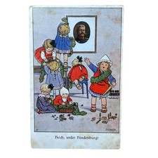 Postkarte hindenburg kinder - postkarte, ak