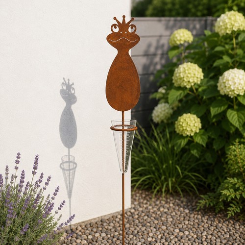 Frosch regenmesser - frosch,