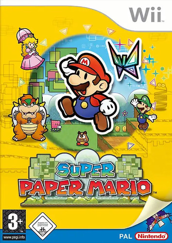 Super paper mario - paper,
