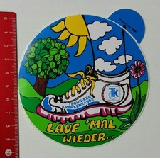 Aufkleber/Sticker: TK Techniker-Krankenkasse Lauf mal wieder (16021747)