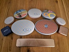 Fossil Esprit Dosen 10 Stück Schmuckdose Verpackung Blechdosen Vintage