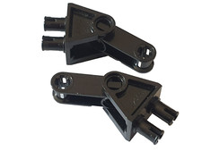 Lego 2 x Lenkung Getriebe #32069 schwarz + #32068 schwarz