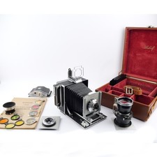 Linhof Technika III 9x12 Outfit Xenar 4.5/150 Tele Xenar 5.5/360 Angulon 6.8/90