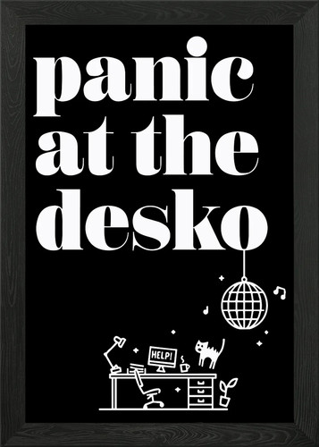 Panik desko schwarz - panik,