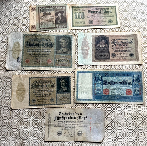 Inflationsgeld deutsches reich - deutsches,