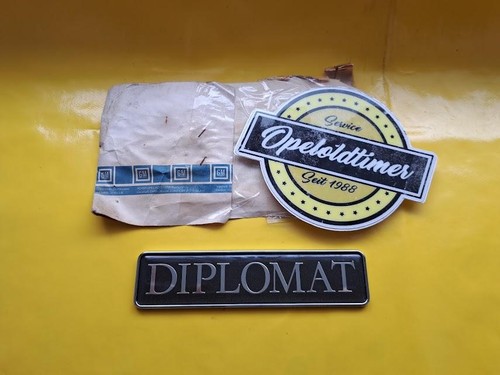 Emblem diplomat opel omega - -,