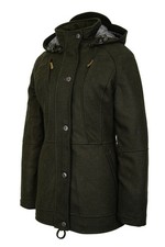 JAGDHUND Damen Multifunktionsjacke EISENHUT - Loden - reine Wolle