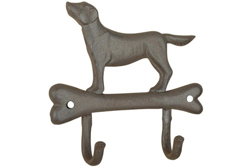 Wandhaken garderobe hund - hund, m