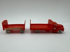 Lego Bedford LKW Pritsche Faßwagen mit Anhänger HO 1950er 1/87