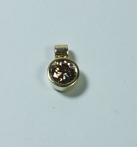 Anhänger 585 gold mit - in,