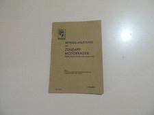 Zündapp DB DBK 200 DB250 K500 KS500 K800 Betriebsanleitung Fahrerhandbuch 5.1938