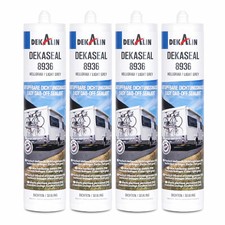 4x Dekalin Dekaseal Dichtstoff 8936 310 ml dauerelastisch für Wohnwagen