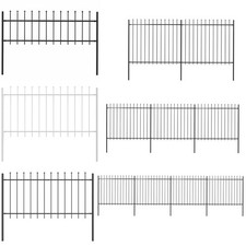 Gartenzaun mit Speerspitzen