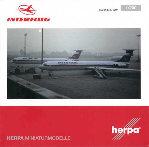 Ilyushin 62m interflug - ilyushin, il-62m