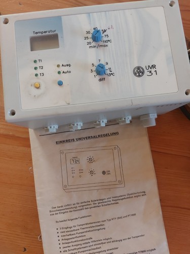 Solarsteuerung uvr31 mit - solarsteuerung,