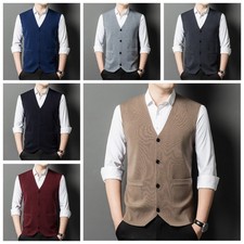 Herren Kaschmir Strickjacke