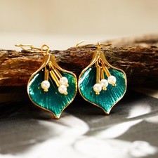 Handgemacht Ohrringe Damen-