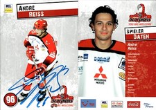 ANDRE REISS  Autogramm AK