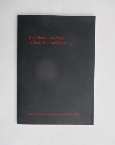 Karl mader ein - ein, werk