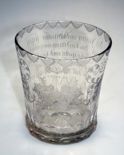 Antikes glas böhmen barock - antikes,