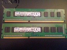 Samsung 2x 4GB 1Rx8 PC3 RAM