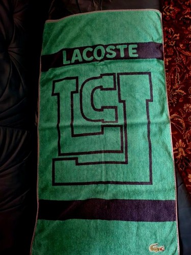 Lacoste bade handtuch - bade, 100x55