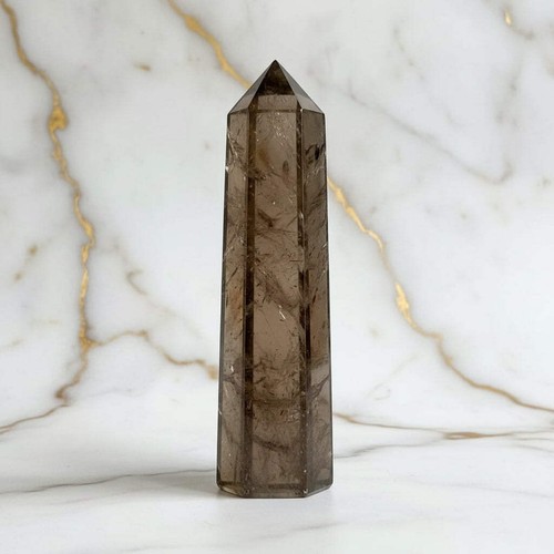 Rauchquarz obelisk 5cm - obelisk,