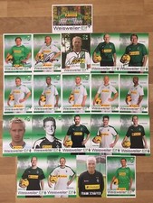 20 Autogrammkarten AK WEISWEILER ELF Borussia Mönchengladbach diverse Jahrgänge