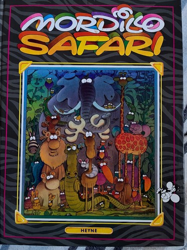 Mordilo safari comic buch - mordilo, comic-buch.