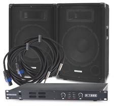 DJ PA Komplett Anlage 10"