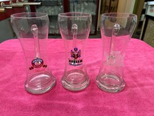 3 Weissbier Gläser mit