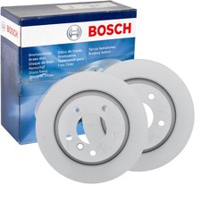 2X BOSCH BREMSSCHEIBEN 294mm BELÜFTET INNENBELÜFTET HINTEN PASSEND FÜR BMW 3