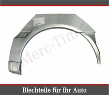 VW Golf III 1991-1999 3-Türig Kotflügel Radlauf Reparaturblech Hinten Links