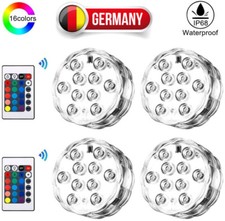 4x LED Unterwasser Tauch Spot