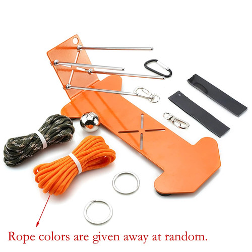 Monkey fist jig - monkey, paracord