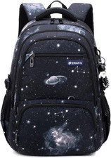 Wasserdichter Schulrucksack | Trolleygurte 16 Zoll | Lässig für Jungen