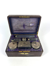 Antikes Reise Necessaire Etui