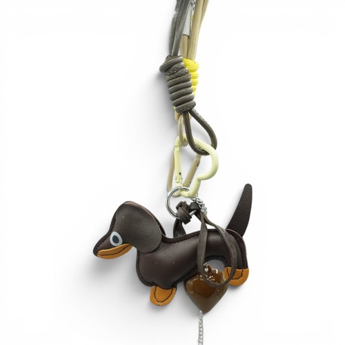 Dackel taschenanhänger mit - dackel,