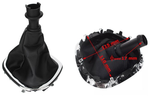 Schwarz schaltmanschette mit - schwarz,