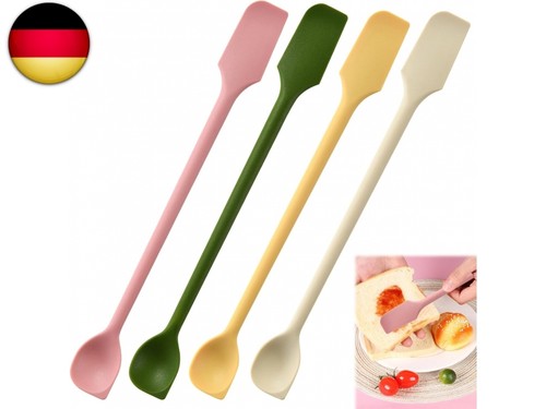 4er set mini silikon spatel - set, &