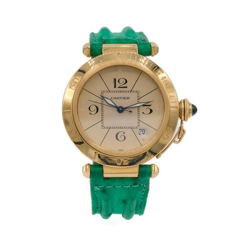 Cartier pasha 38mm 750 - 18,
