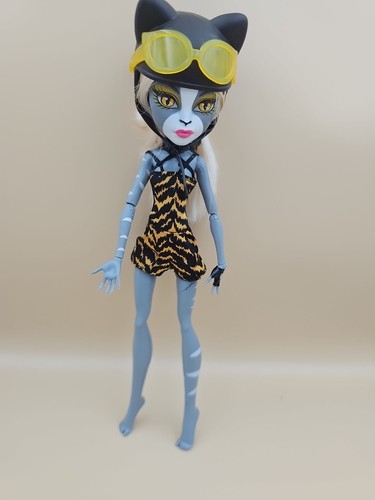 Monster high puppe meowlody - high,