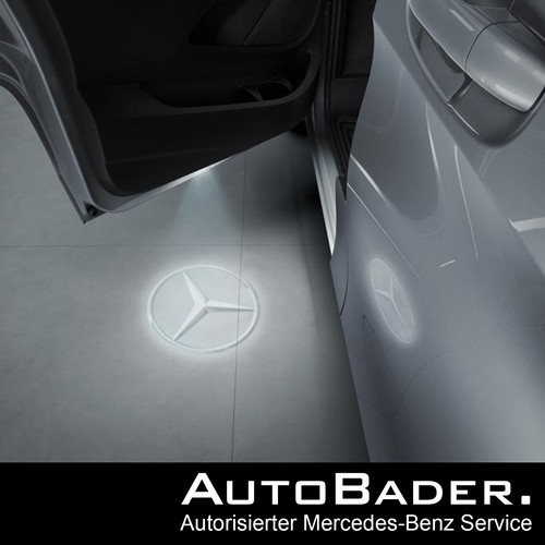 Original mercedes led logo - original,